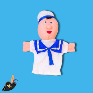 Jobs & Careers Hand Puppets – Colorful Fabric Set of 6 for Pretend Play & Learning - Fun Learning Store