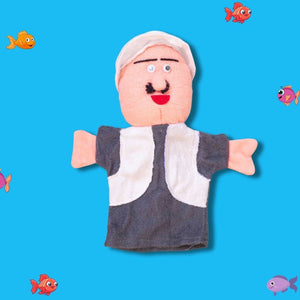 Jobs & Careers Hand Puppets – Colorful Fabric Set of 6 for Pretend Play & Learning - Fun Learning Store