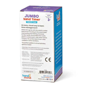 Jumbo Sand Timer: Visualize Time and Master Every Moment with Ease! - Fun Learning Store