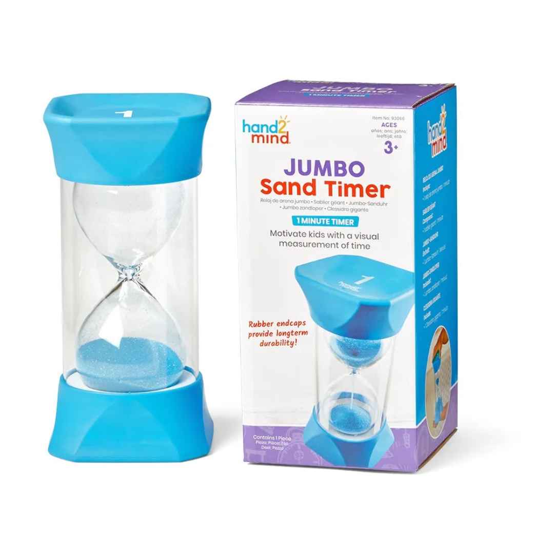 Jumbo Sand Timer: Visualize Time and Master Every Moment with Ease! - Fun Learning Store