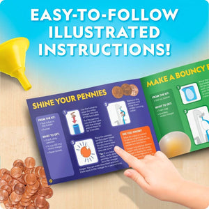 Junior Chemistry Lab Kit – 25 Explosive Experiments for Curious Kids! - Fun Learning Store