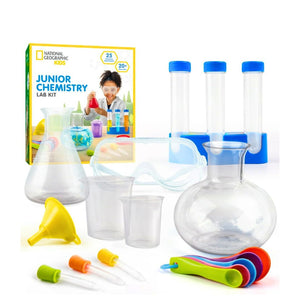 Junior Chemistry Lab Kit – 25 Explosive Experiments for Curious Kids! - Fun Learning Store