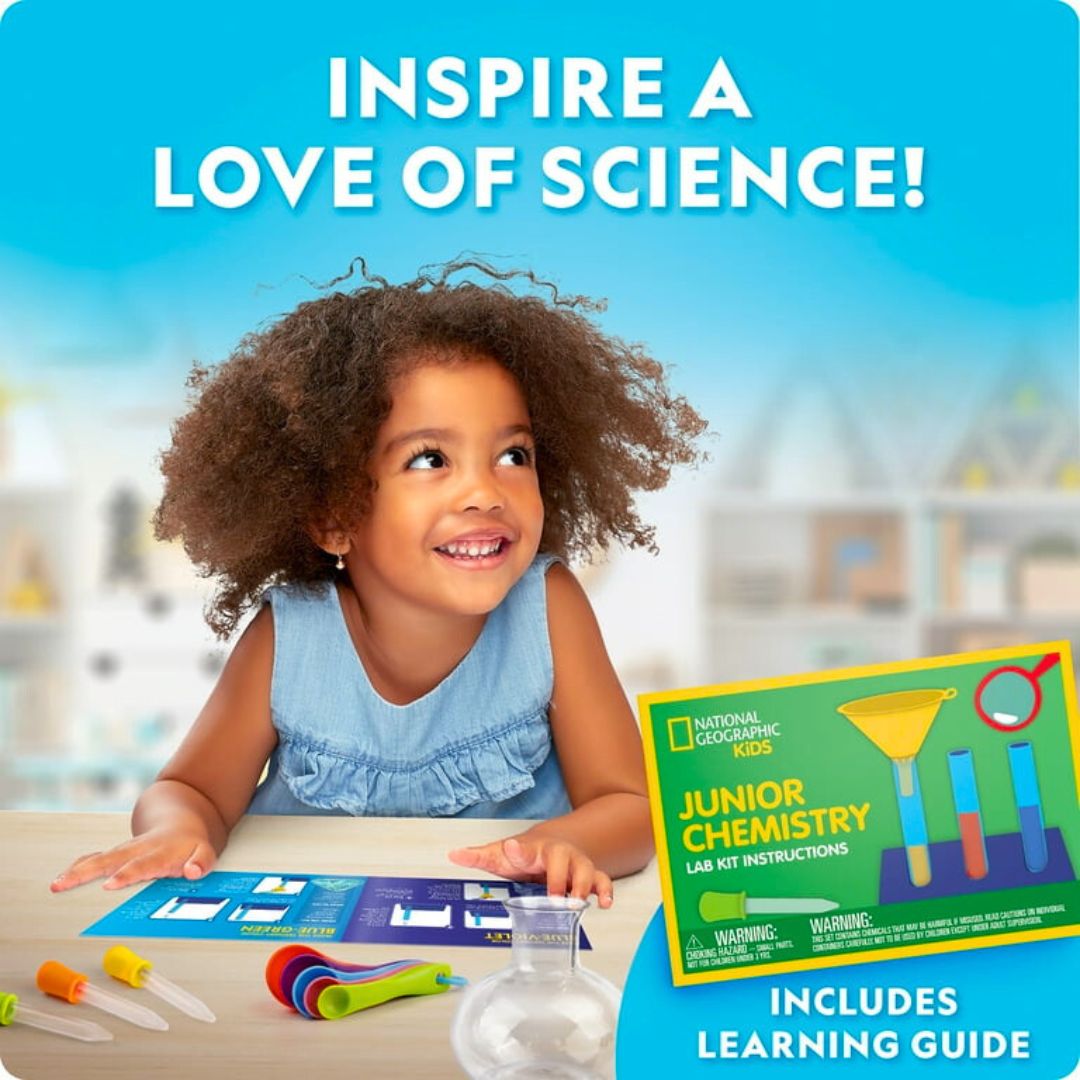 Junior Chemistry Lab Kit – 25 Explosive Experiments for Curious Kids! - Fun Learning Store