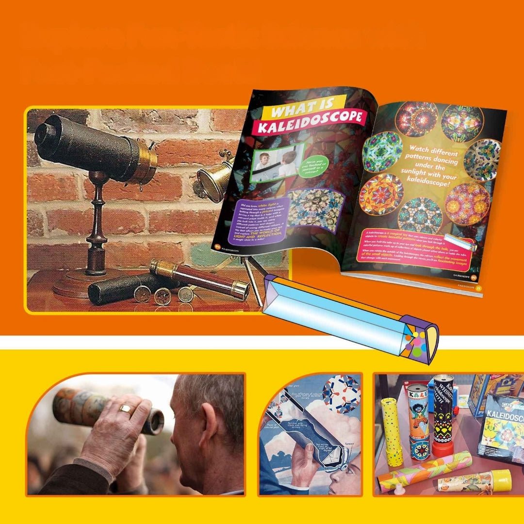 Kaleidoscope Craft Kit – A Magical World of Color in Every Twist! - Fun Learning Store