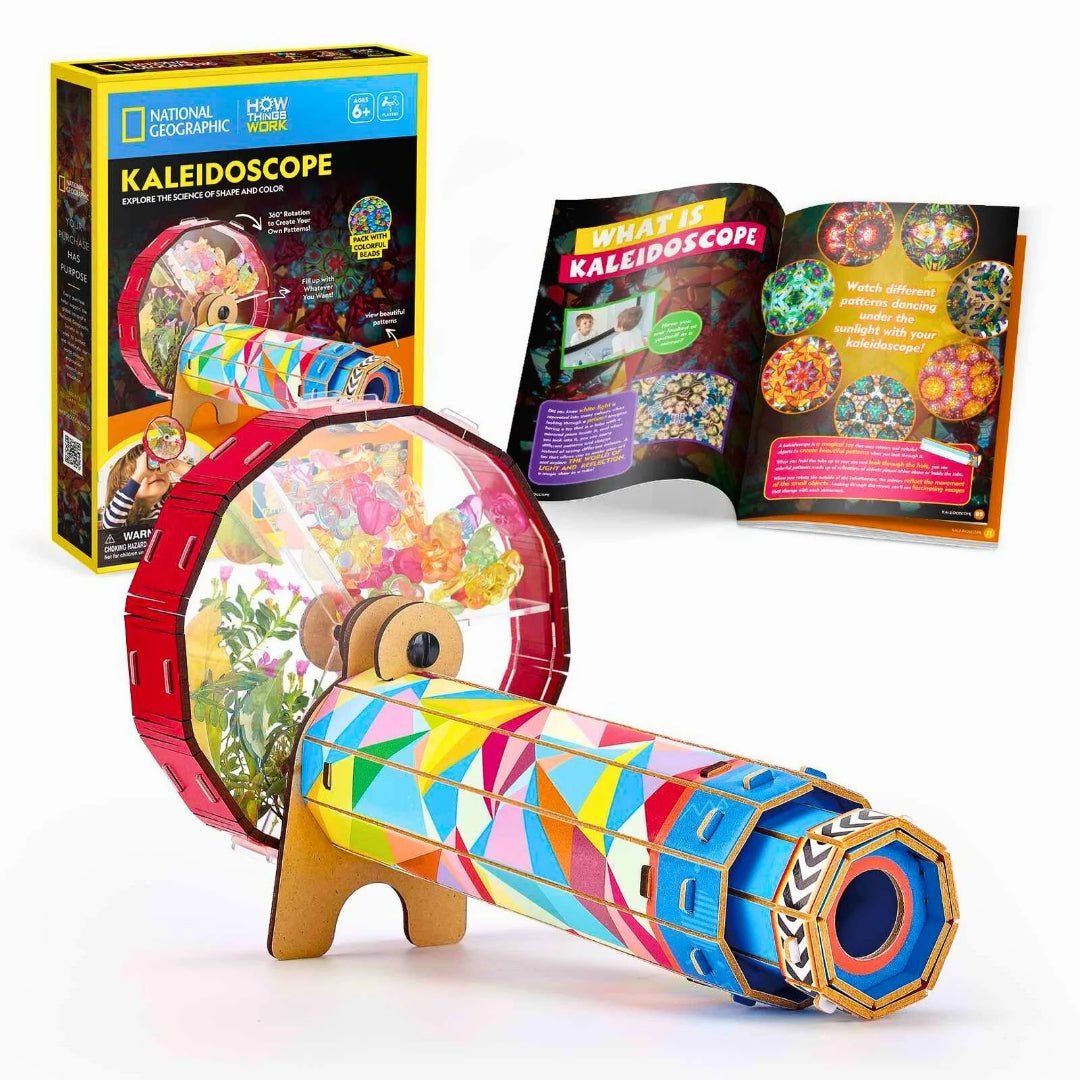 Kaleidoscope Craft Kit – A Magical World of Color in Every Twist! - Fun Learning Store
