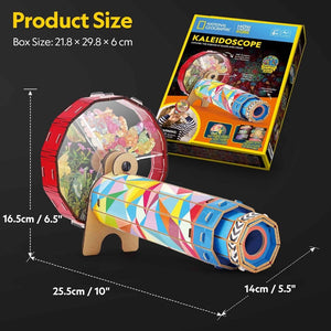 Kaleidoscope Craft Kit – A Magical World of Color in Every Twist! - Fun Learning Store