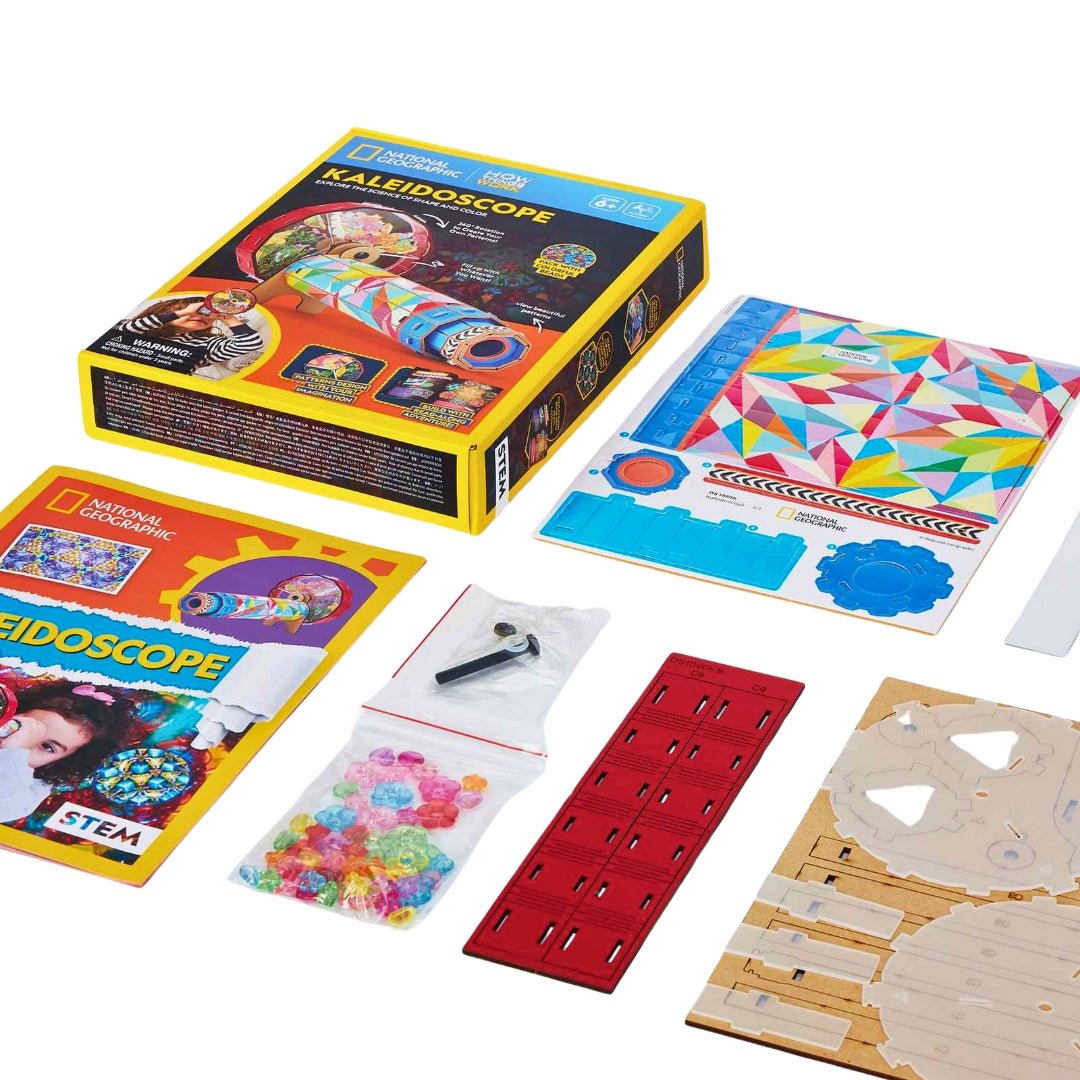 Kaleidoscope Craft Kit – A Magical World of Color in Every Twist! - Fun Learning Store