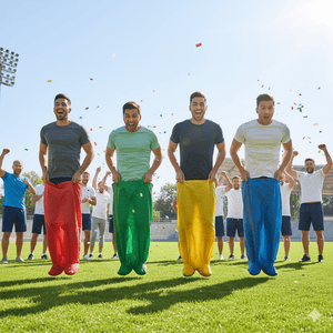 Kangaroo Jumping Race Bags – Colorful 4 - Pack for Team Fun! - Fun Learning Store