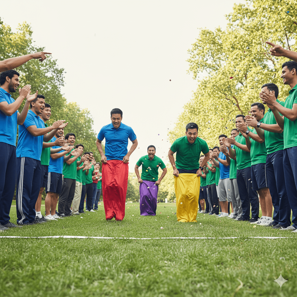 Kangaroo Jumping Race Bags – Colorful 4 - Pack for Team Fun! - Fun Learning Store