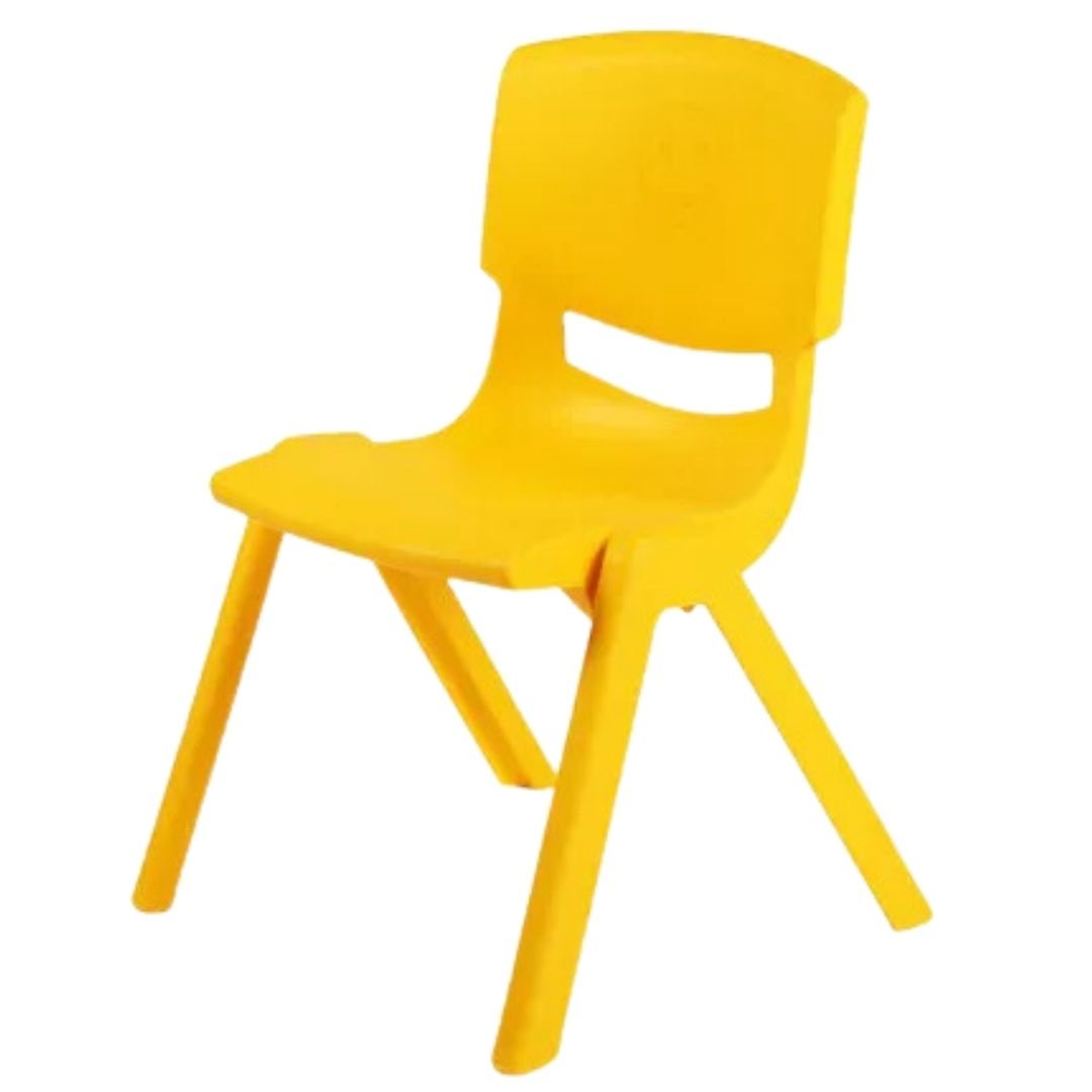 Kid's Durable Plastic Chair for Classroom, Home, and Outdoor Uses - Seat height 28 cm - Fun Learning Store