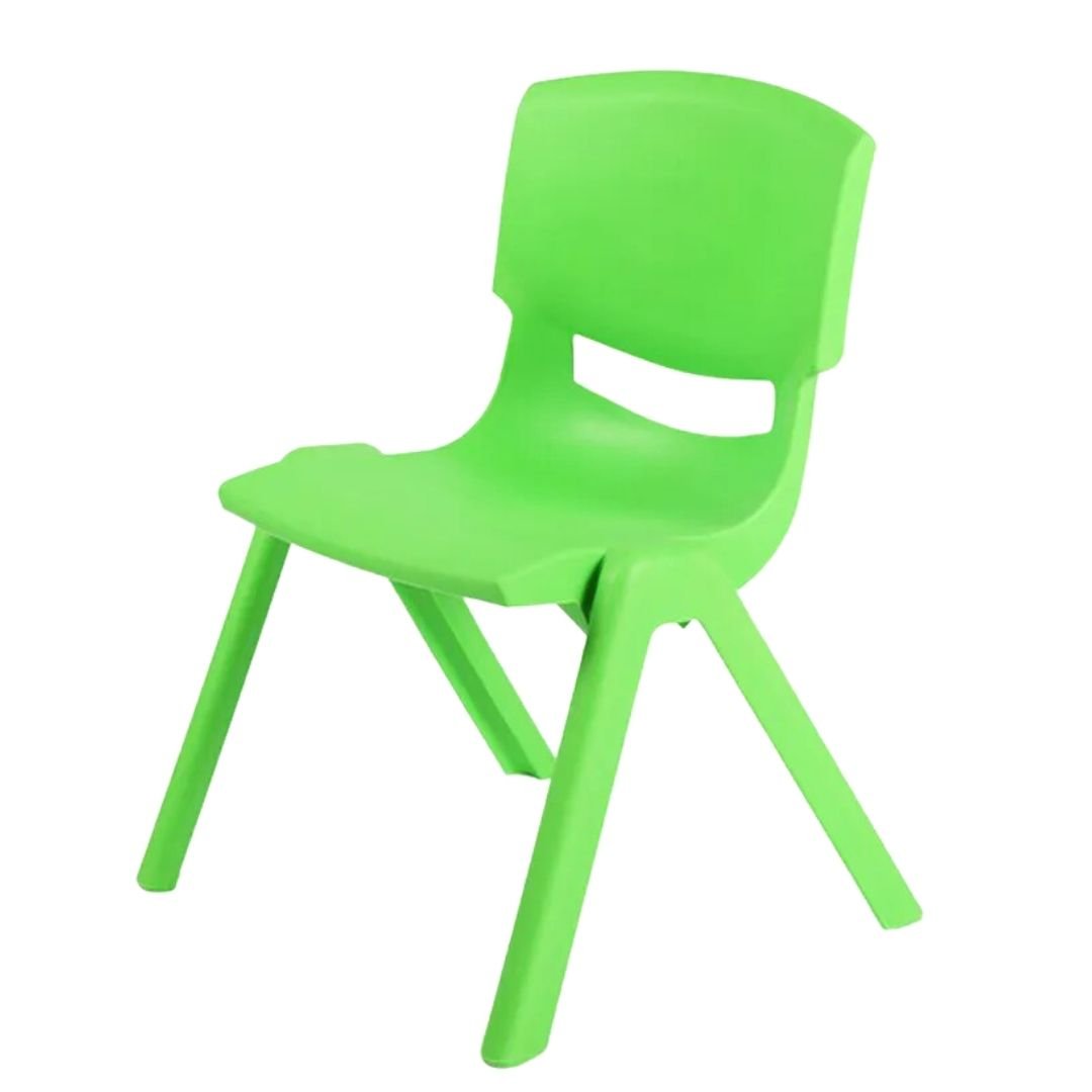 Kid's Durable Plastic Chair for Classroom, Home, and Outdoor Uses - Seat height 28 cm - Fun Learning Store