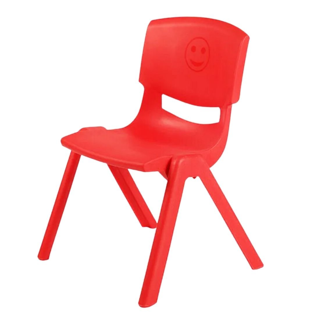 Kid's Durable Plastic Chair for Classroom, Home, and Outdoor Uses - Seat height 28 cm - Fun Learning Store