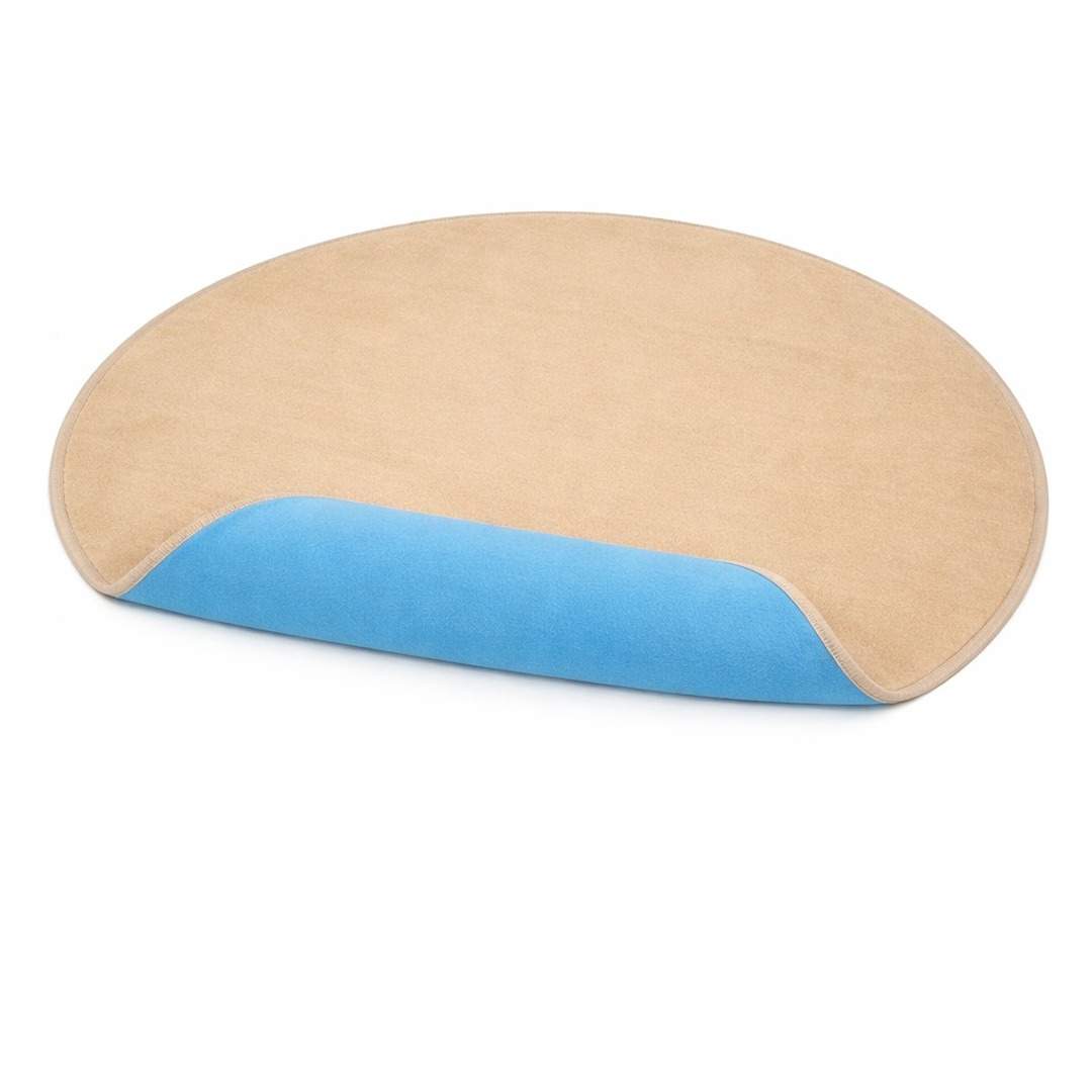 Kids Light Brown Play Mat 200cm diameter – Earthy Comfort for Creative Minds! - Fun Learning Store