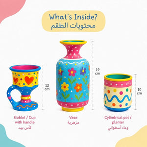 Kids Pottery Kit – The Ultimate Creative Adventure for Little Art Lovers! - Fun Learning Store