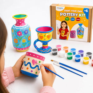Kids Pottery Kit – The Ultimate Creative Adventure for Little Art Lovers! - Fun Learning Store