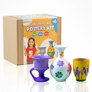 Kids Pottery Kit – The Ultimate Creative Adventure for Little Art Lovers! - Fun Learning Store