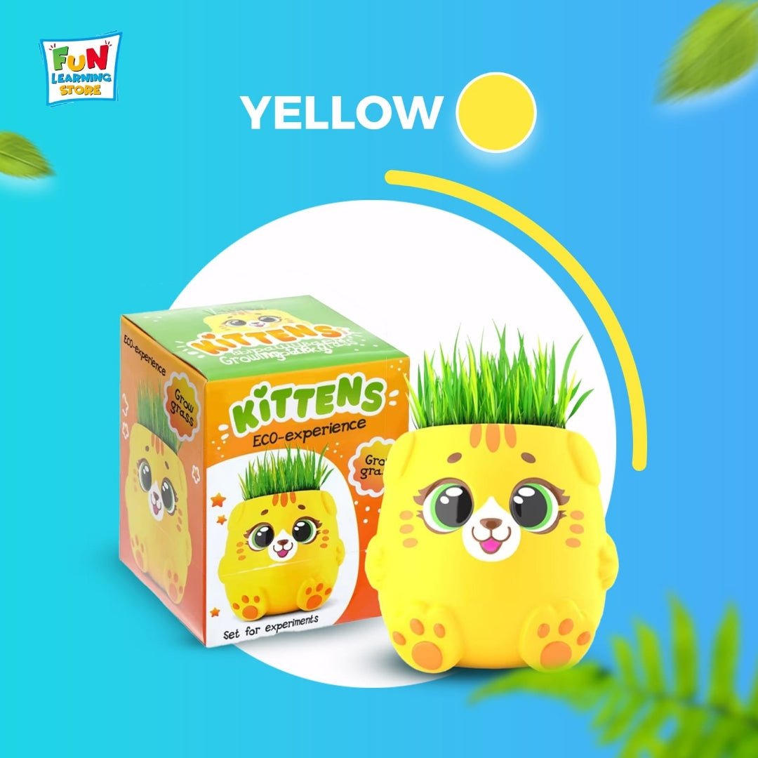 Grass Growing Experiments Set for Kids - Fun Learning Store