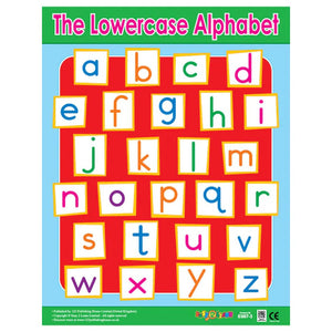 Language Arts Wall Chart Pack (6 Charts) – Engaging English Alphabet Learning for Kids - Fun Learning Store