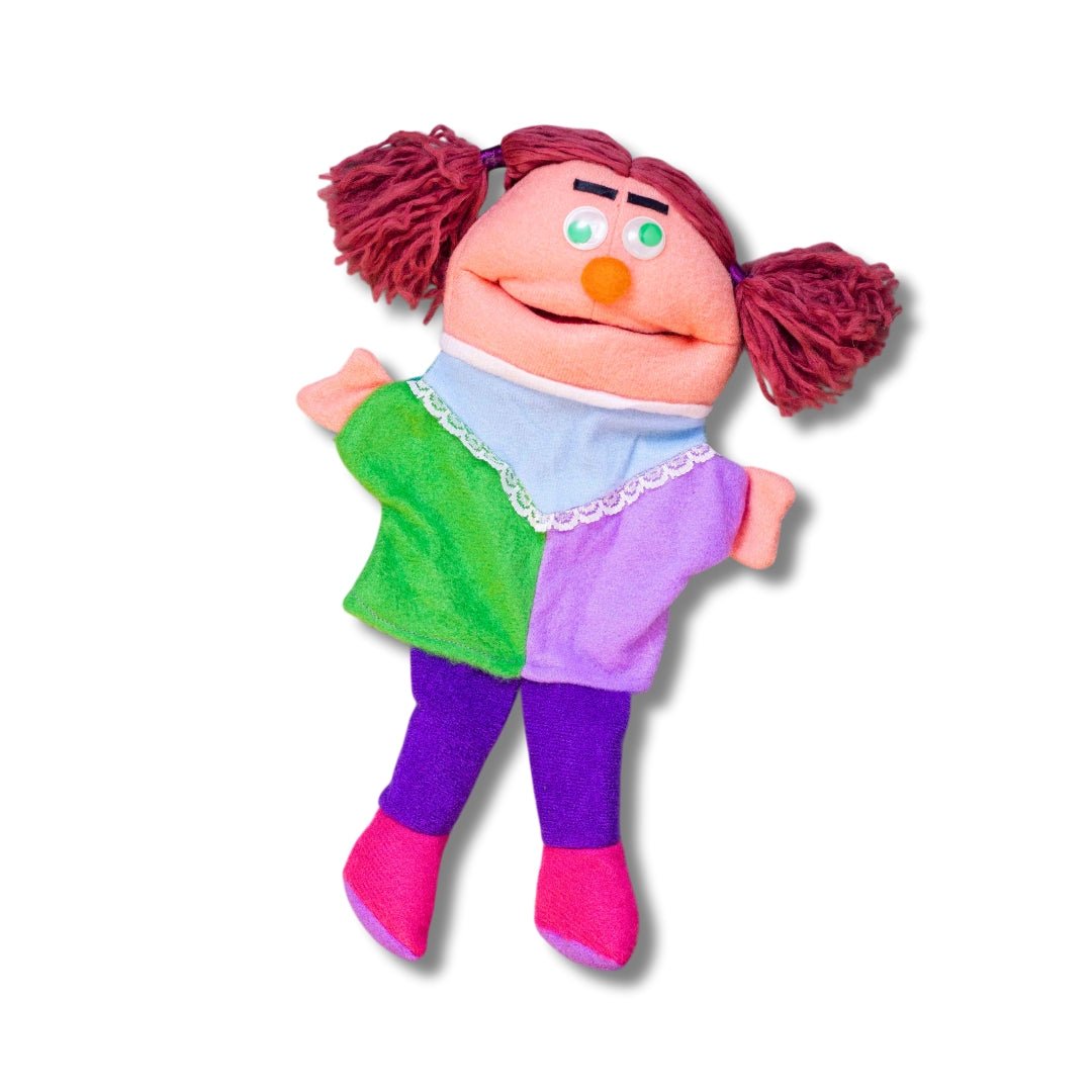 Large Fabric Hand Puppets with Movable Mouths – Set of 5 for Kids & Adults Role Play - Fun Learning Store