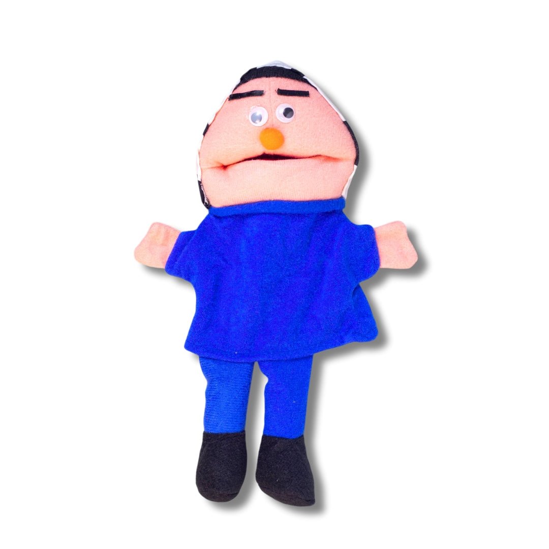 Large Fabric Hand Puppets with Movable Mouths – Set of 5 for Kids & Adults Role Play - Fun Learning Store