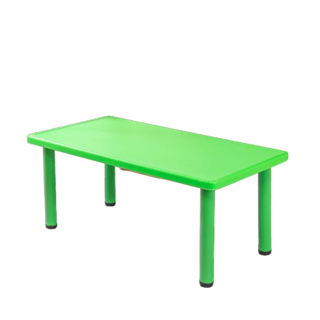 Large Plastic Table with Adjustable height for Children - 62x120x54cm - Fun Learning Store