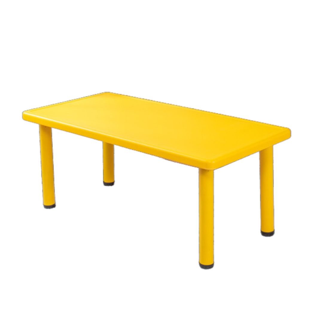 Large Plastic Table with Adjustable height for Children - 62x120x54cm - Fun Learning Store