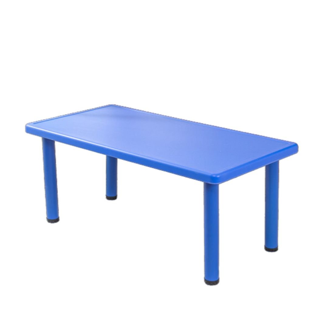 Large Plastic Table with Adjustable height for Children - 62x120x54cm - Fun Learning Store