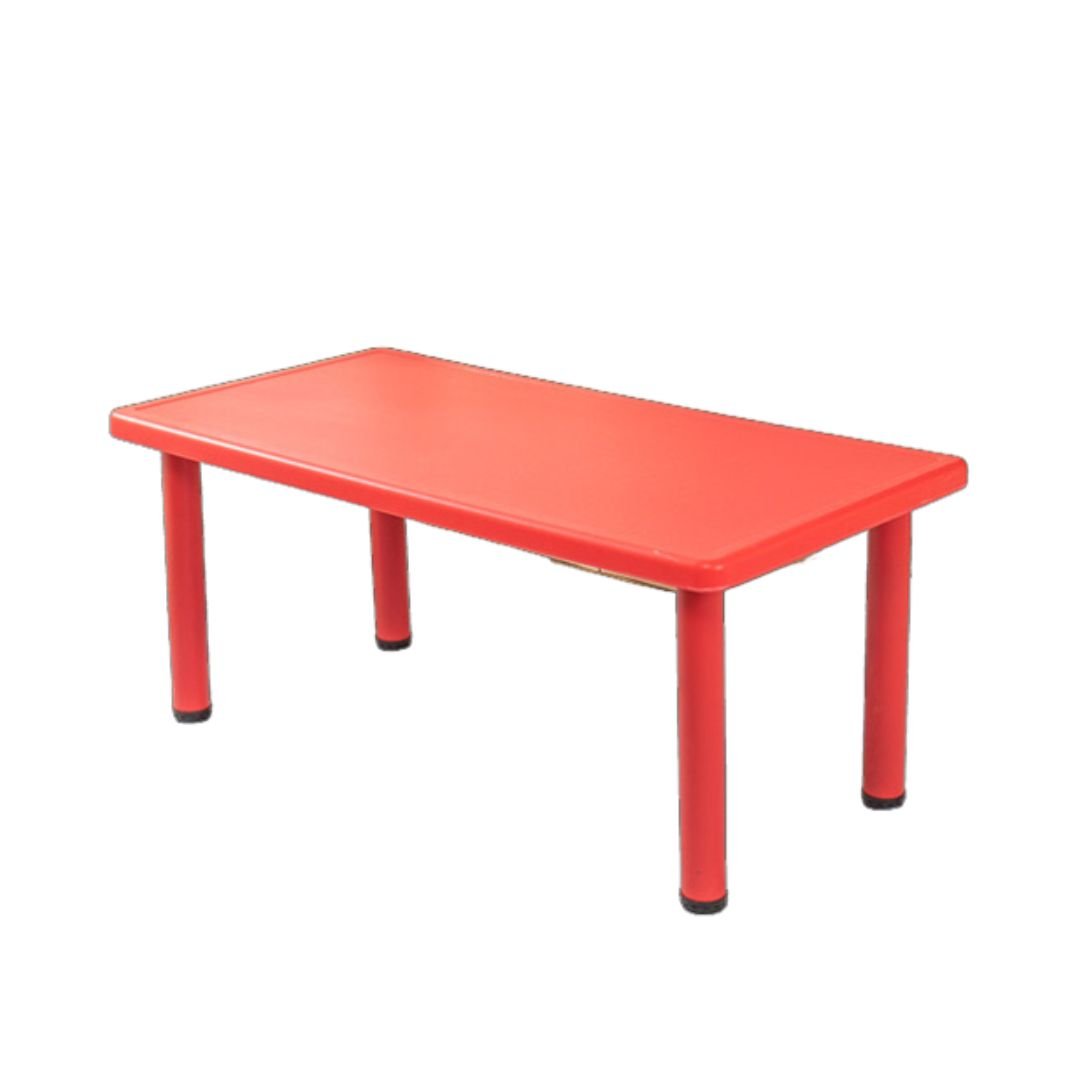 Large Plastic Table with Adjustable height for Children - 62x120x54cm - Fun Learning Store