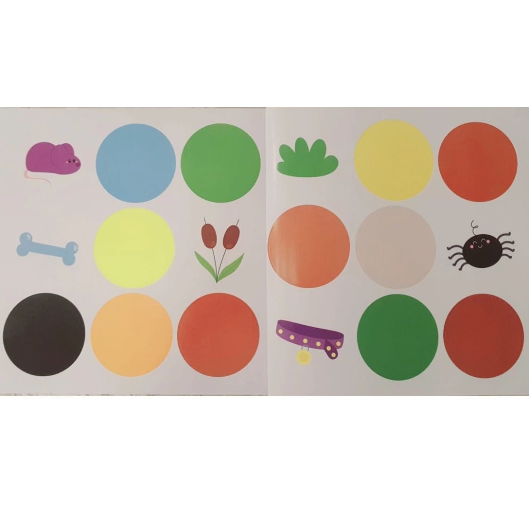 Large Stickers Book for Kids - Pets +1 - Fun Learning Store