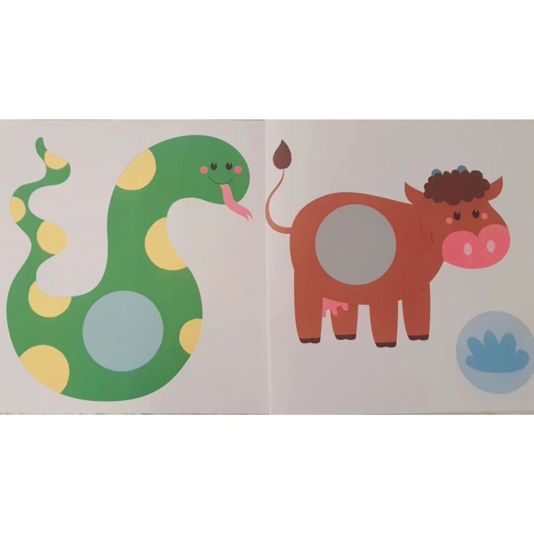 Large Stickers Book for Kids - Pets +1 - Fun Learning Store