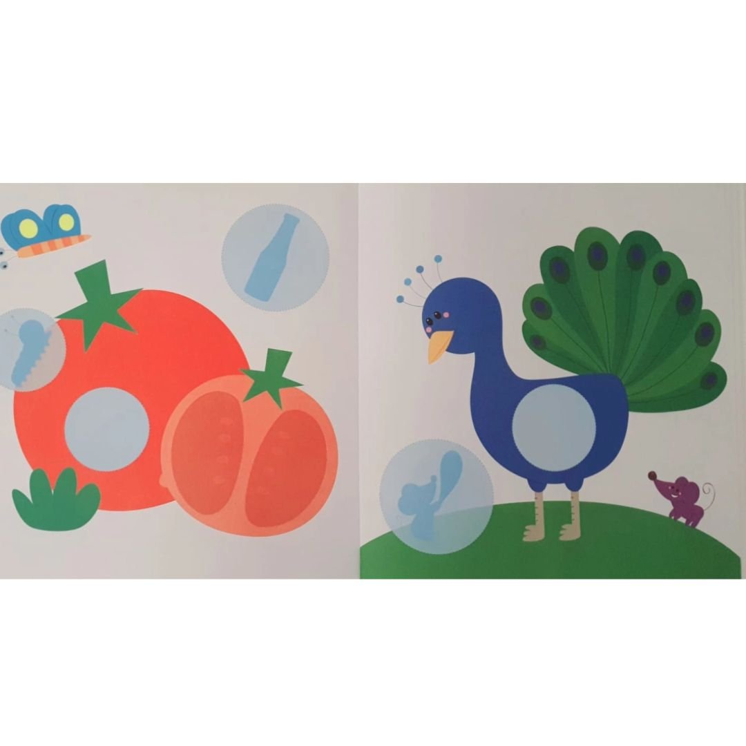 Large Stickers Book for Kids - Pets +2 - Fun Learning Store