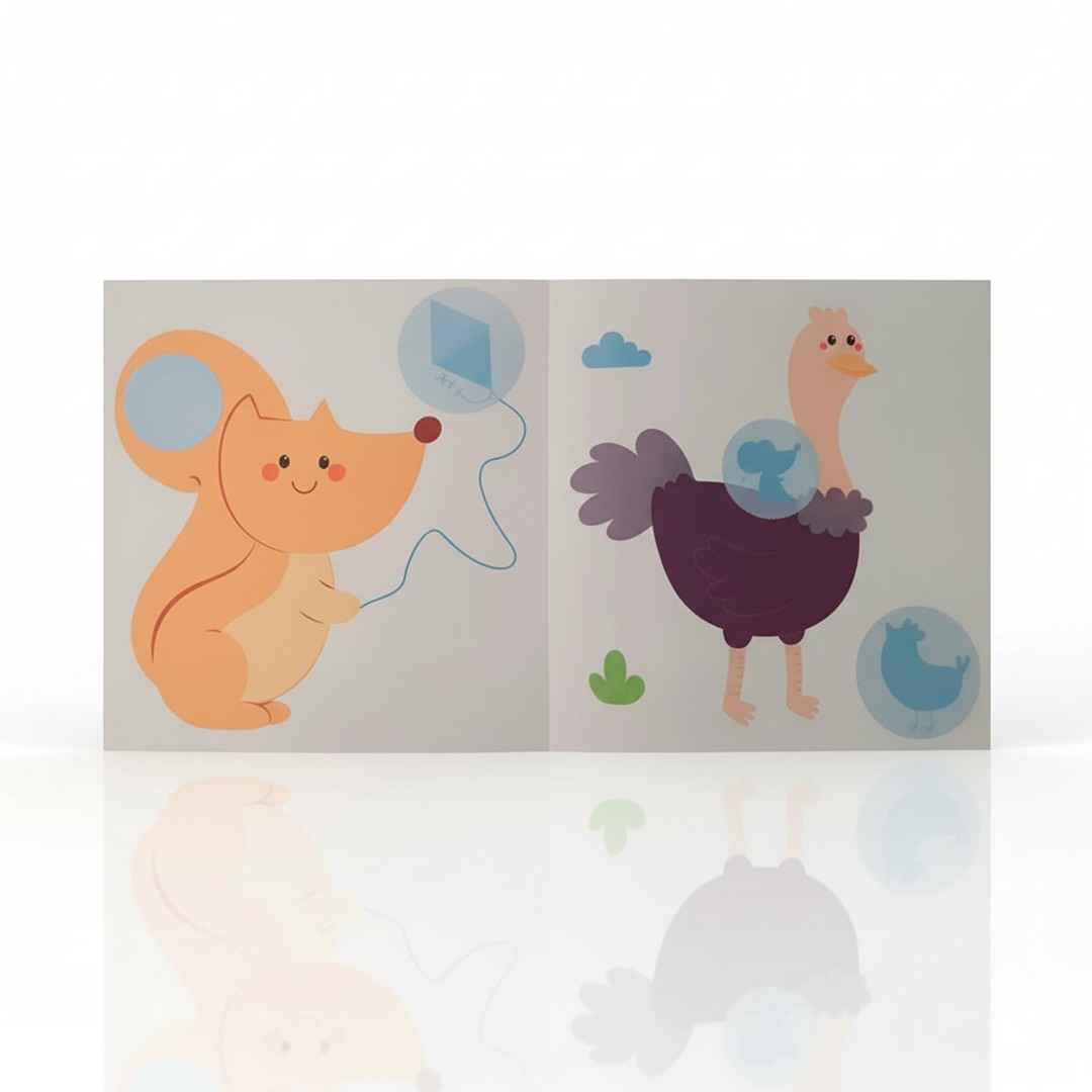 Large Stickers Book for Kids - Pets +2 - Fun Learning Store