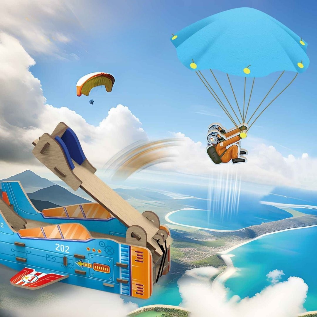 Launcher Parachute Toy – Soar High & Float Back with Wonder! - Fun Learning Store