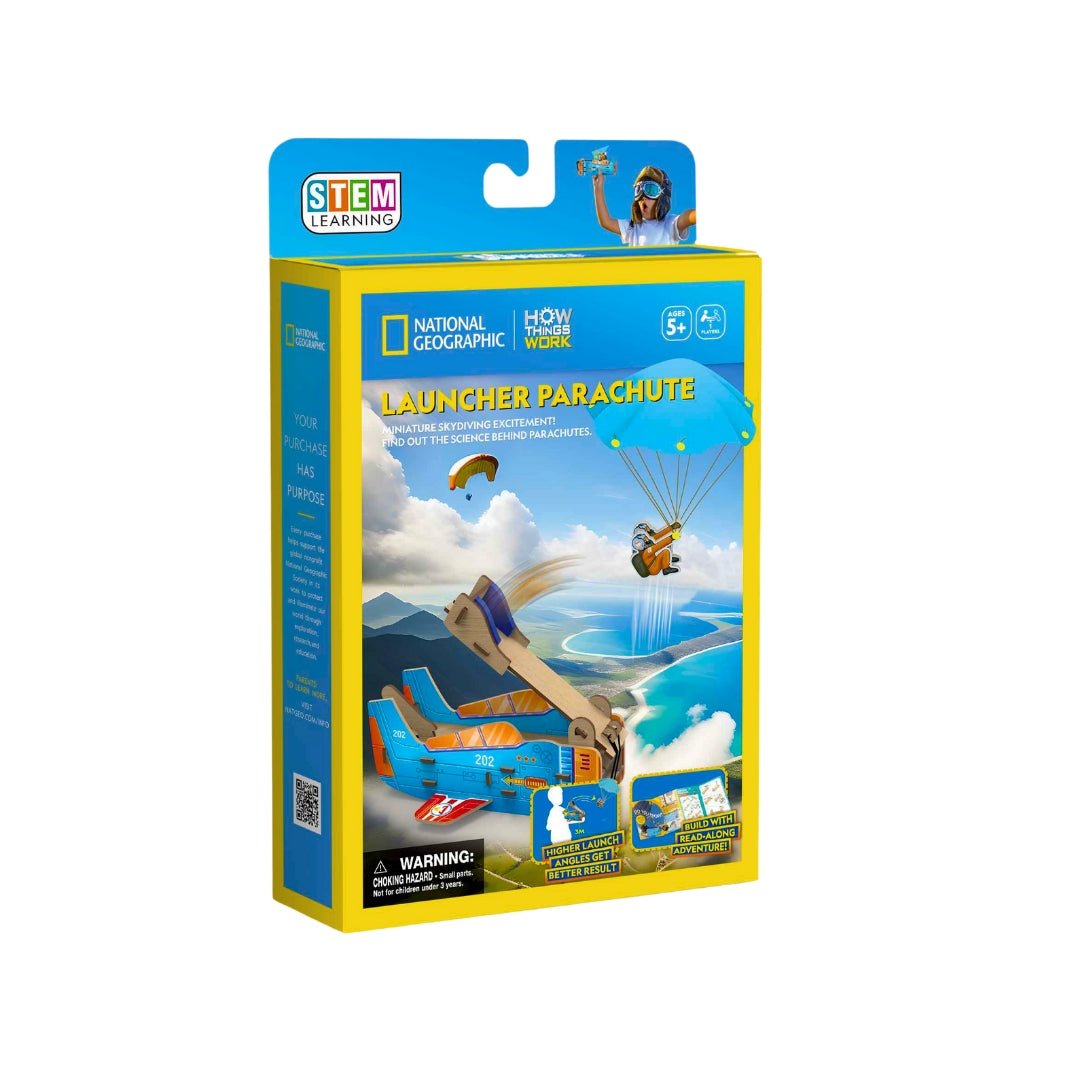Launcher Parachute Toy – Soar High & Float Back with Wonder! - Fun Learning Store