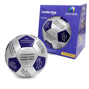 Leadership Ball (English) – 32 Questions for Leadership Development, Team Building & Communication - Fun Learning Store