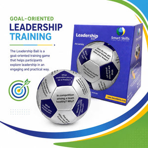 Leadership Ball (English) – 32 Questions for Leadership Development, Team Building & Communication - Fun Learning Store