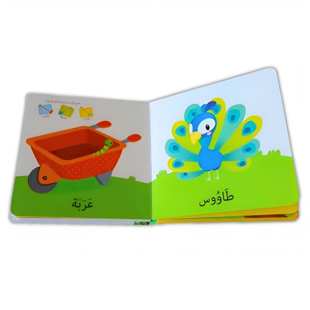 early learning book for kids in Arabic