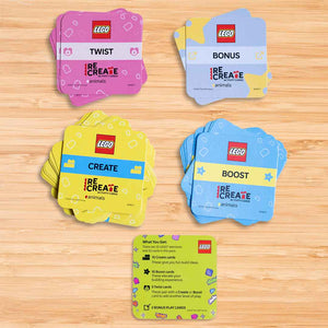 LEGO® Animal Re - Create Challenge Cards – 25 Bricks + 30+ Wild Build Ideas! - Fun Learning Store