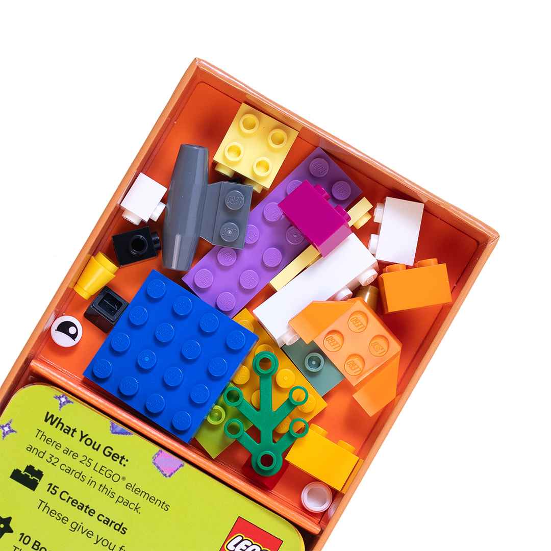 LEGO® Animal Re - Create Challenge Cards – 25 Bricks + 30+ Wild Build Ideas! - Fun Learning Store