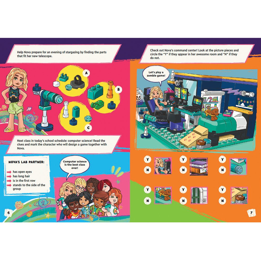 LEGO® Friends - Reach for the Stars Activity Book - Fun Learning Store