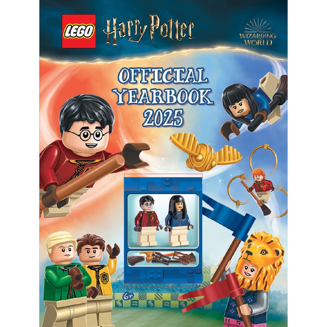 LEGO® Harry Potter Official Yearbook 2025 – Quidditch, Puzzles, and Magical Adventures! - Fun Learning Store