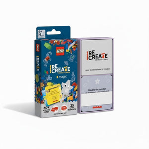 LEGO® Re - Create Activity Cards – Magic Edition with 25 Bricks + 30+ Magical Challenges! - Fun Learning Store
