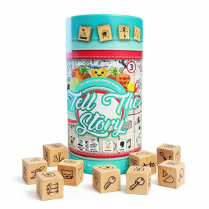 Let's Tell The Story with Storytelling Cubes | Enhance Family Bonding Through Creative Play - Fun Learning Store