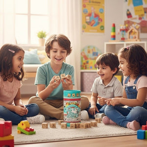 Let's Tell The Story with Storytelling Cubes | Enhance Family Bonding Through Creative Play - Fun Learning Store