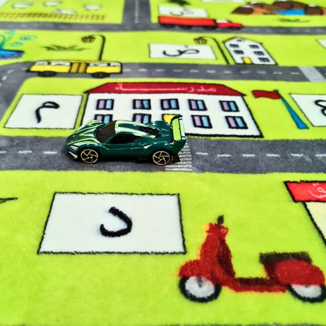 Letter City Game - Arabic Alphabet Education Carpet for Children - Fun Learning Store