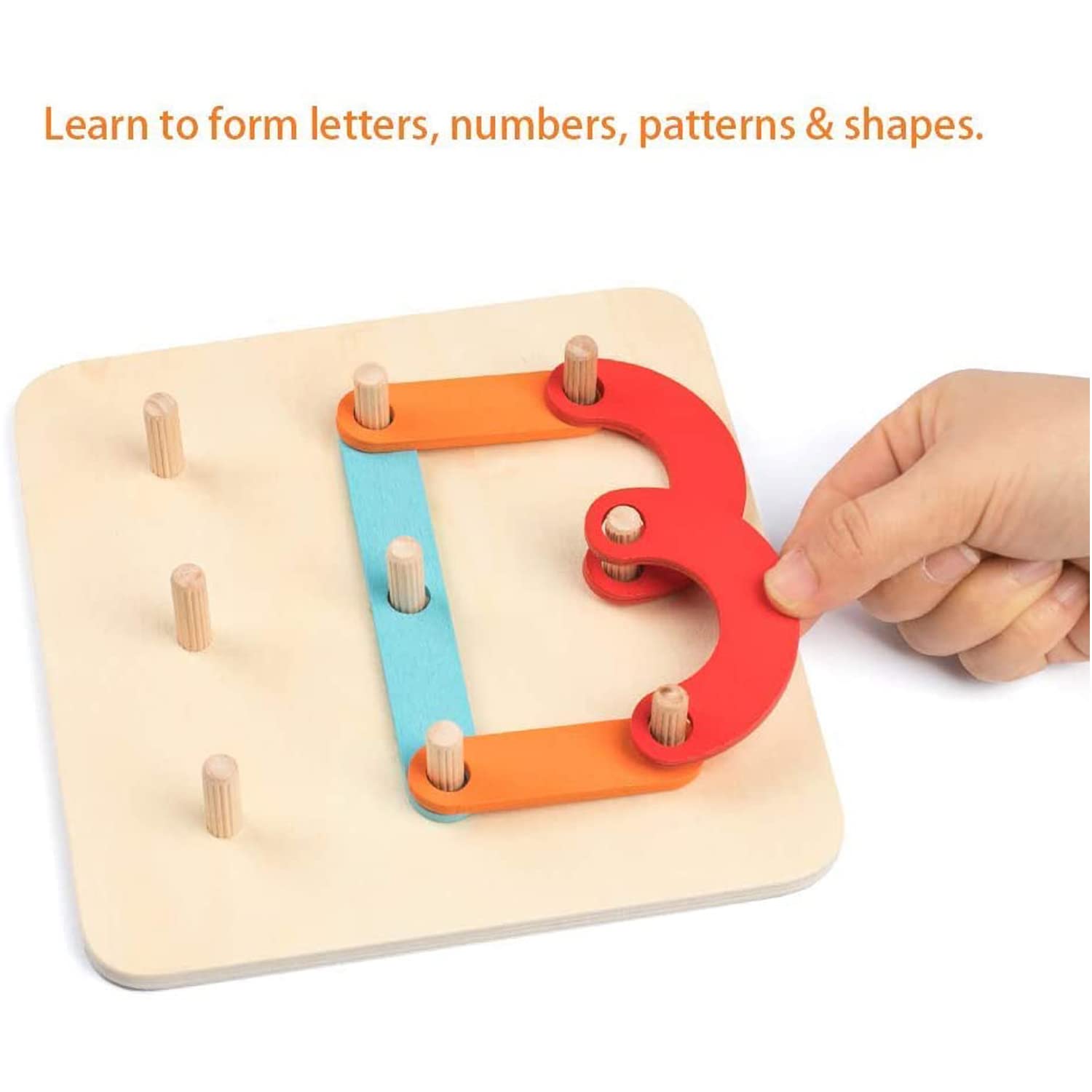 Letters and Numbers Slices Board Game - Fun Learning Store