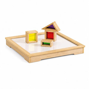 Light Table 65.5x65.5x10 cm: Engaging Sensory Play and Learning Hub! - Fun Learning Store