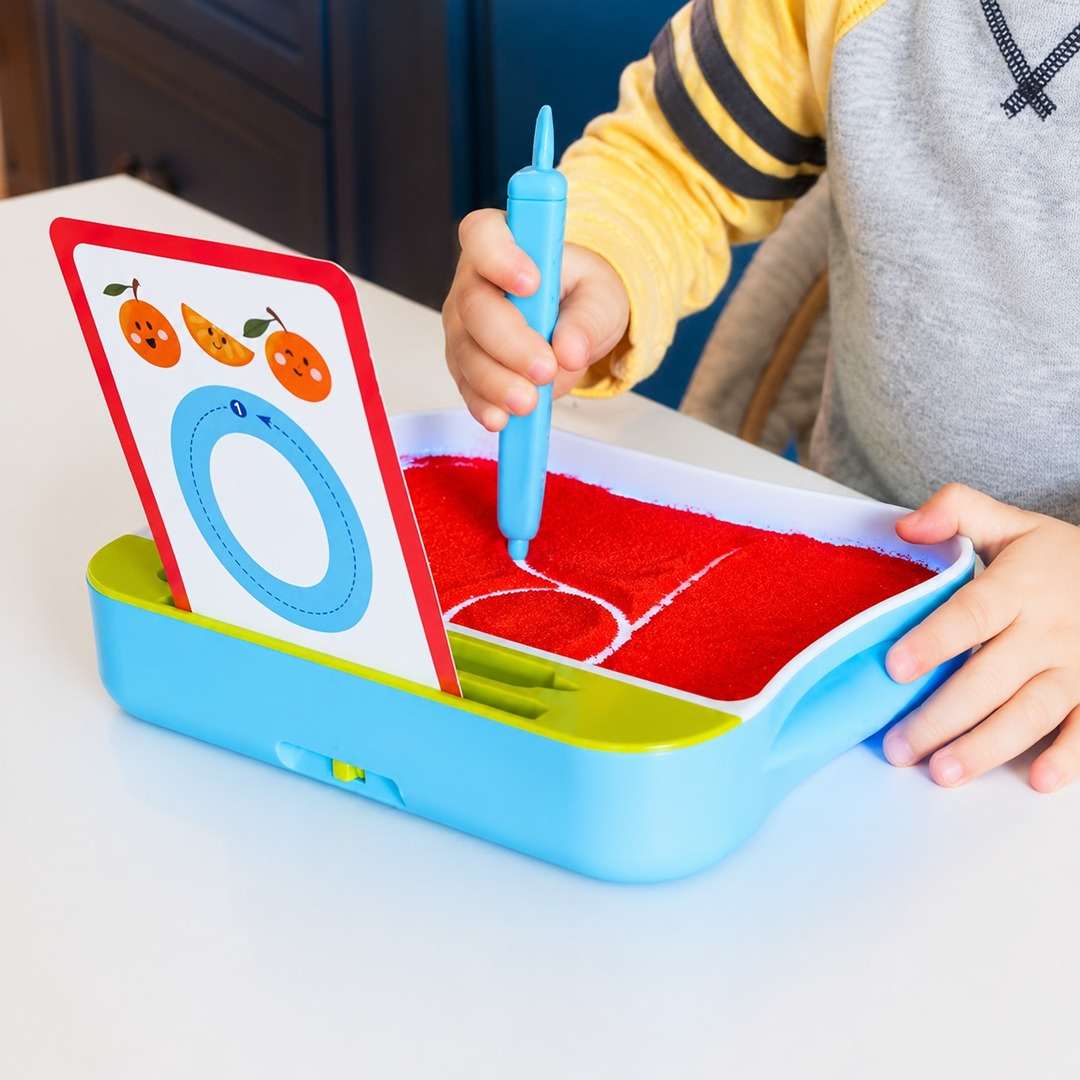 Light-Up Sand Tracing Tray: Spark the Joy of Writing with Glowing Magic! - Fun Learning Store