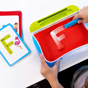 Light-Up Sand Tracing Tray: Spark the Joy of Writing with Glowing Magic! - Fun Learning Store