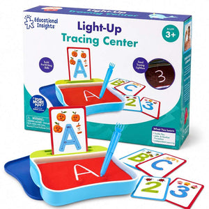 Light-Up Sand Tracing Tray: Spark the Joy of Writing with Glowing Magic! - Fun Learning Store